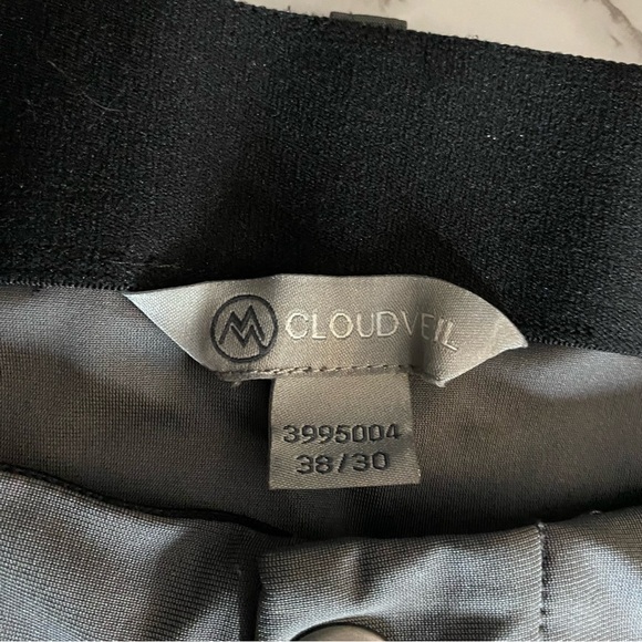 Cloudveil Cool Pants Hiking Fishing Outdoors Grey Stretchy Men's Size 38x30 - Picture 3 of 9